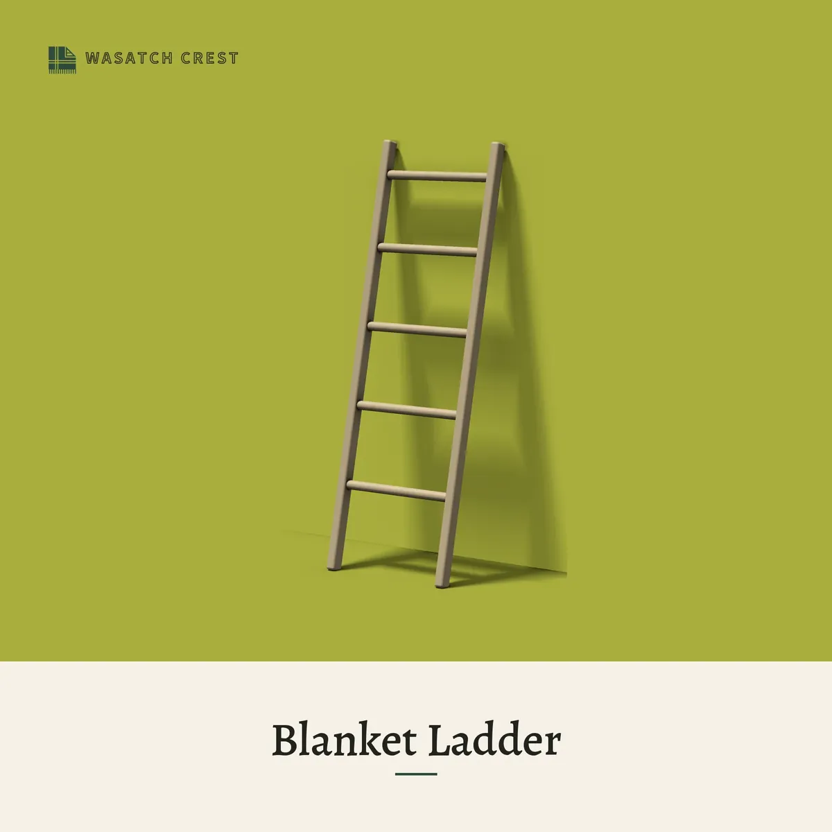 Provisional render of the Blanket Ladder, not a photo of the finished product