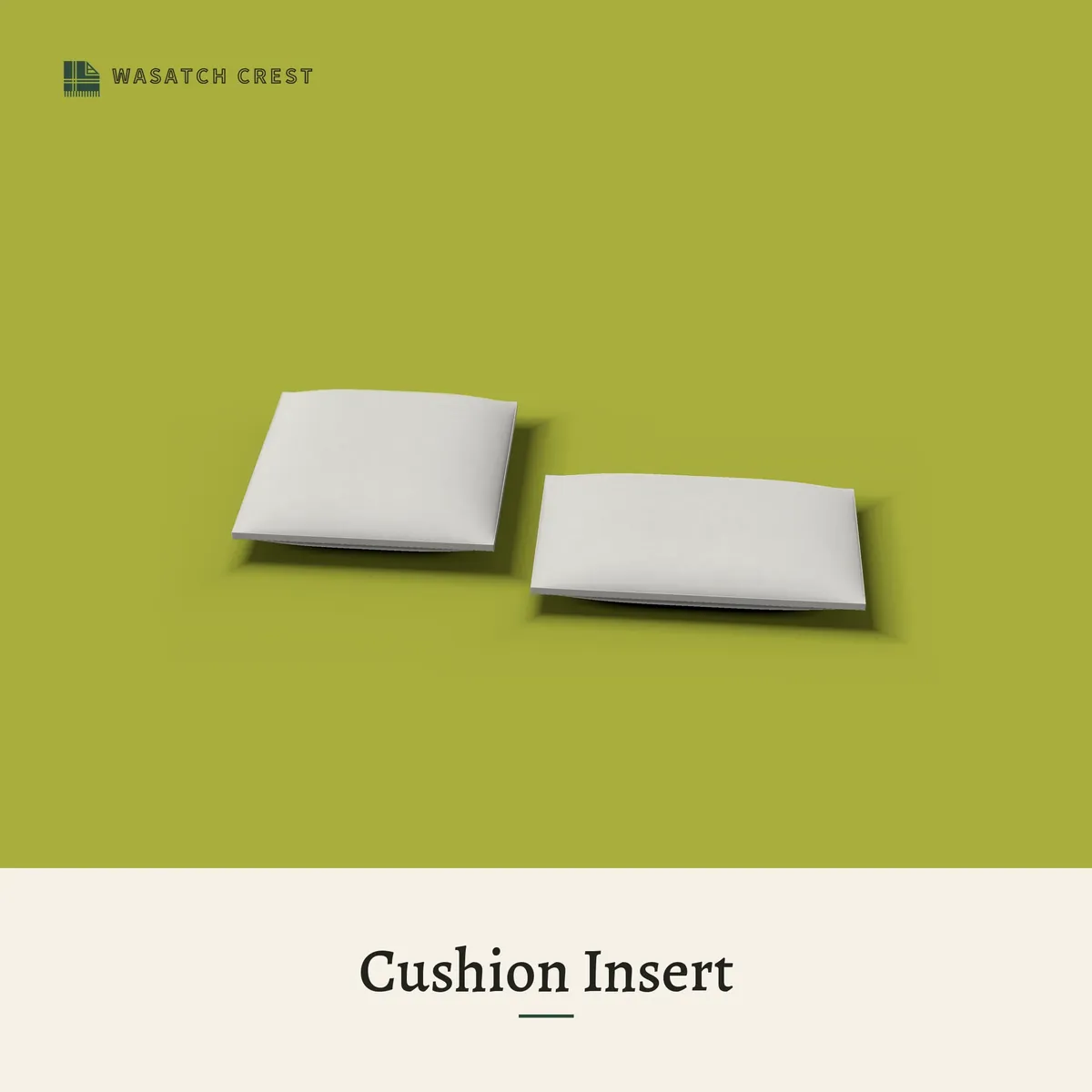 Provisional render of the Cushion Insert, not a photo of the finished product