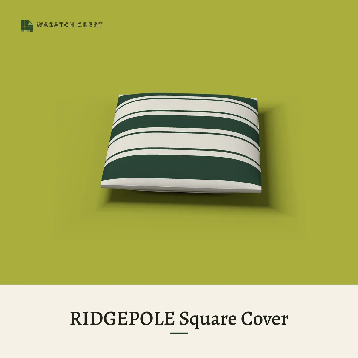 Provisional render of the RIDGEPOLE Square Cover, not a photo of the finished product