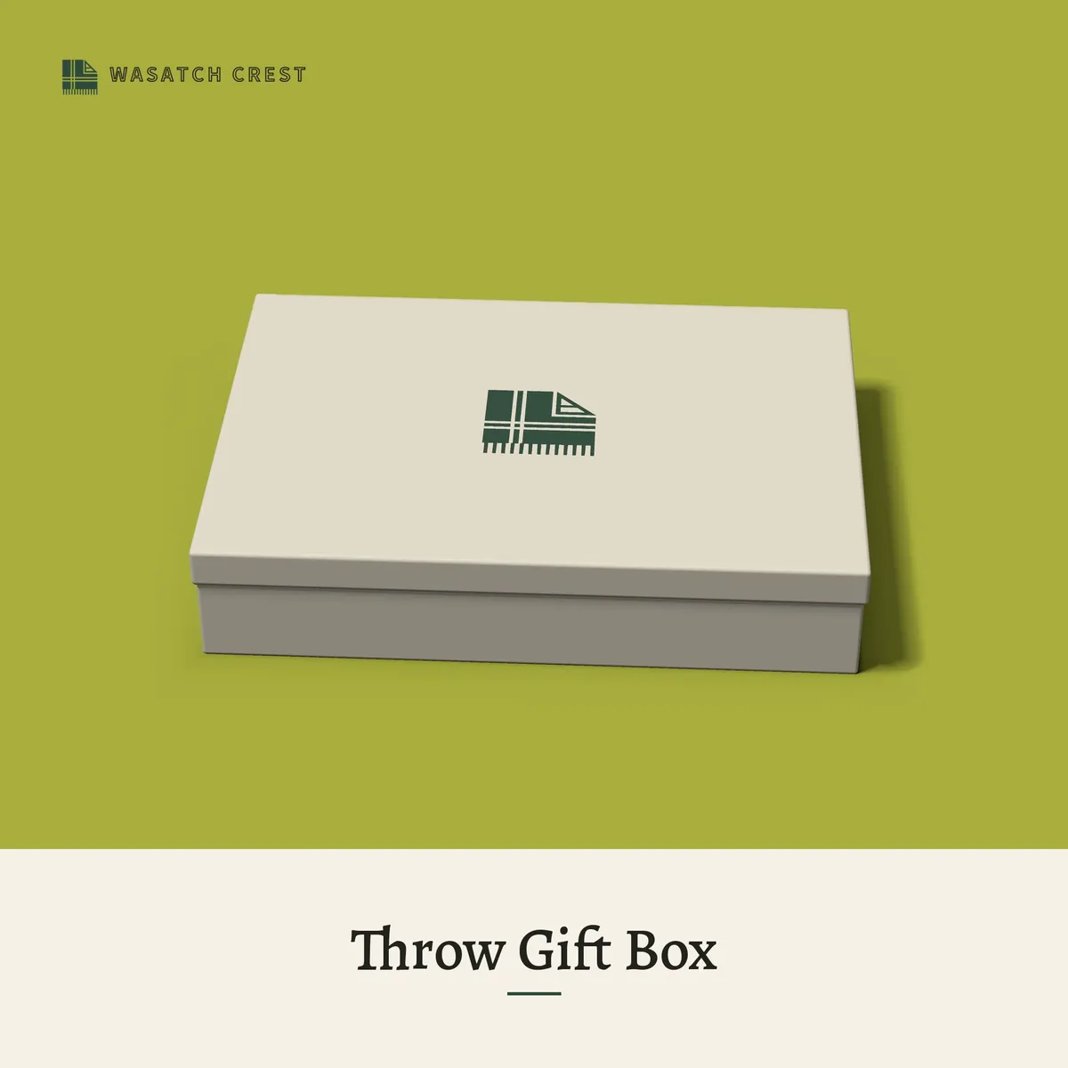 Provisional render of the Throw Gift Box, not a photo of the finished product